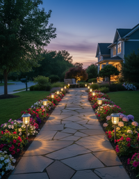 PathBloom Solar Pathway Lights 4