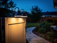 TwinArc Dual-Head Wall Lamp 5