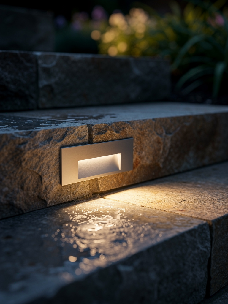 Aluminum Outdoor Stair / Step Wall 1