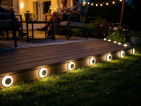 LawnDisk Solar Deck Lights 4