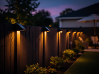 PostGlow Solar Fence Lights 3