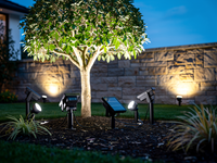 FloraTwin Solar Spotlights 1
