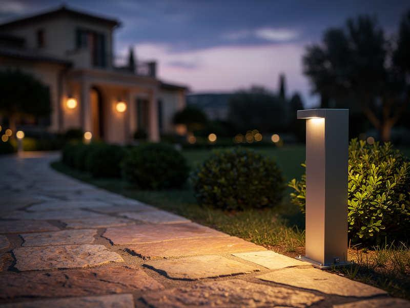 PillarPath Aluminum Lawn Light 1
