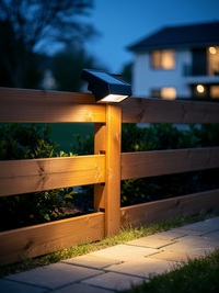 FenceBeacon Solar Post Light 1