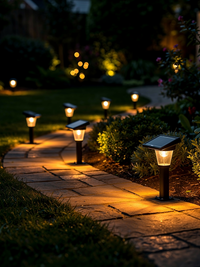 Solar Porch Lantern Fence Pathway Lights 3