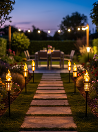 EmberTorch Solar Flame Lights 3