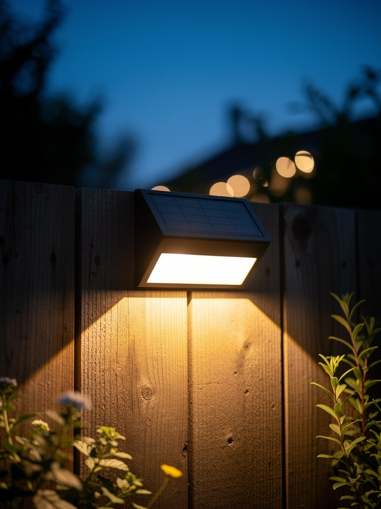100 LED Solar Garden Street Wall 1