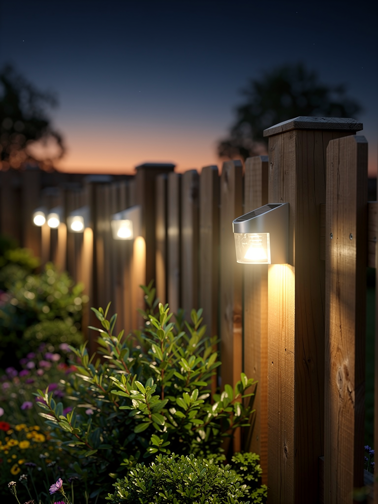 100 LED Solar IP65 Wall Garden 1