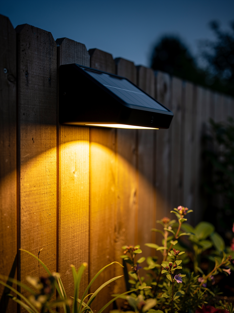 COB LED Solar Wall Decorative Accent 1