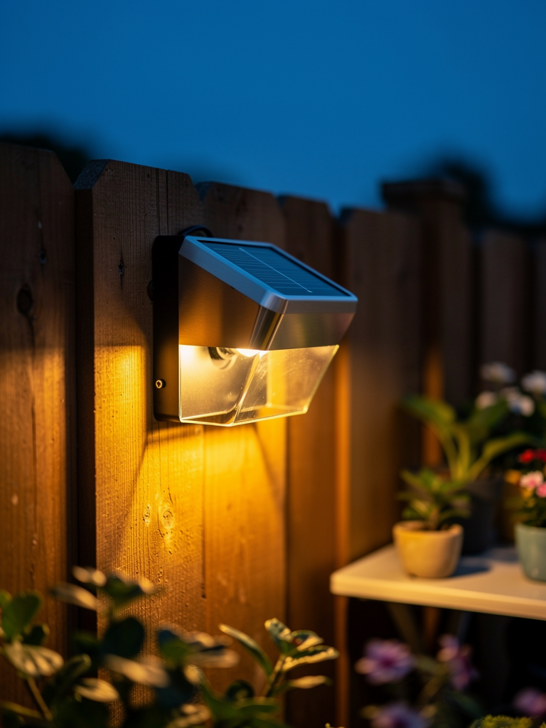 288 LED Solar Wall Accent Lamp 1
