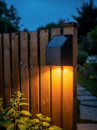 Outdoor Solar LED Wall Light Garden 3
