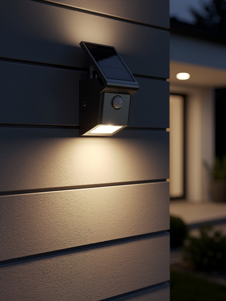 Motion Solar Decorative Wall Light 1
