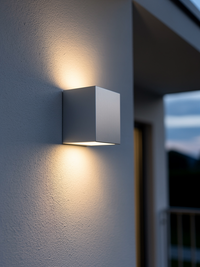 SquareGlow Porch Wall Lamp 1